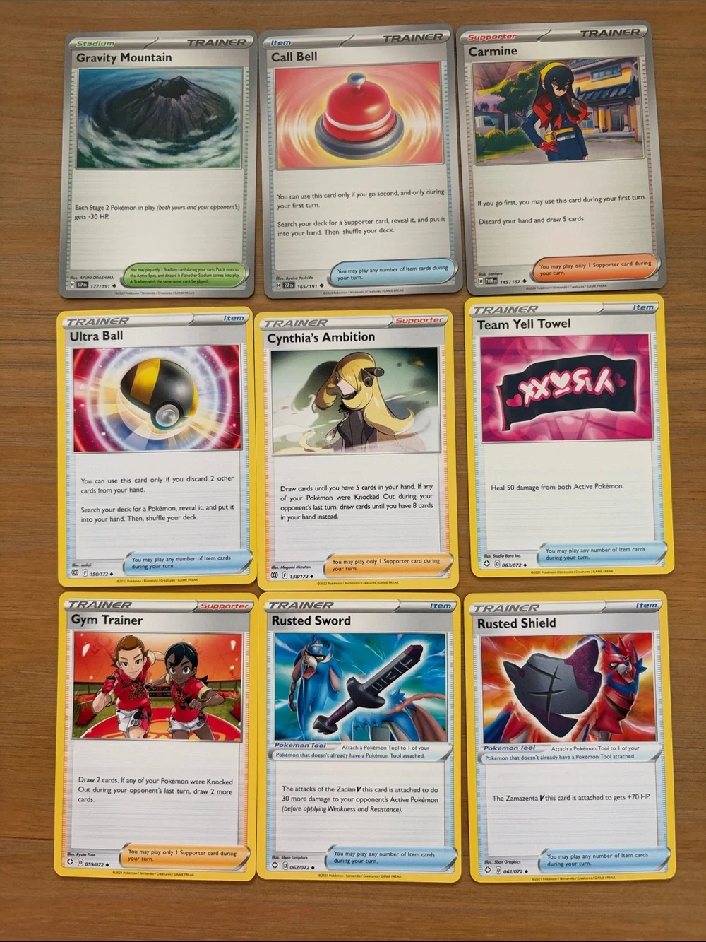 Pokémon TCG 50 unique Card Trainer Lot | Mixed Sets | Deck Building Staples